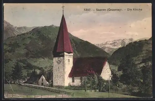 AK Saanen, Die Kirche