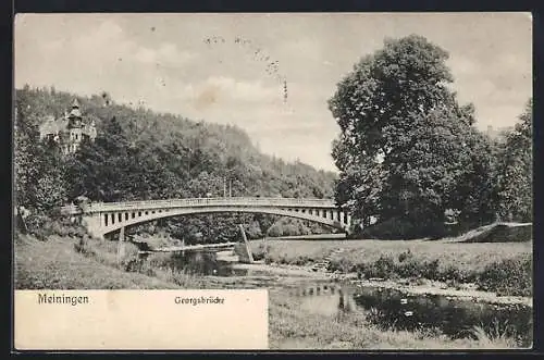 AK Meiningen, Georgsbrücke