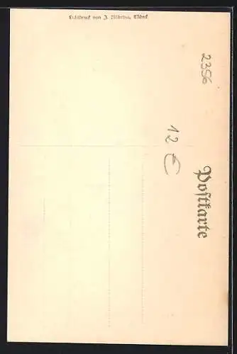 AK Lübeck, Schwans Hof, Strasse Hartengrube 18