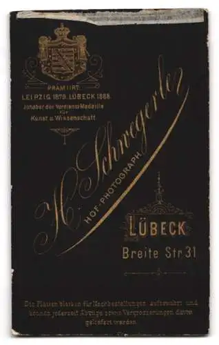 Fotografie H. Schwestern, Lübeck, Breite Strasse 31, Frau S. Feldmann im Porträt