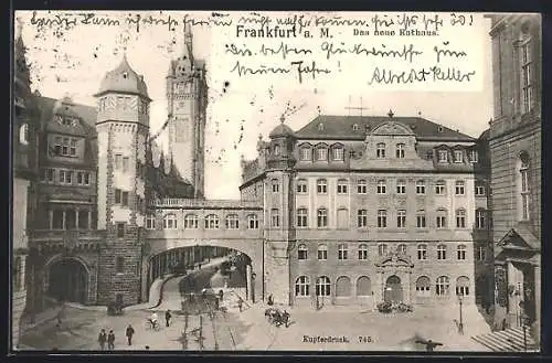 AK Alt-Frankfurt, das neue Rathaus