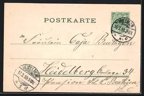 AK Weimar / Thüringen, Ortsansicht aus der Vogelschau