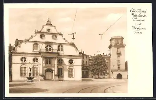 AK Alt-Kassel, Naturkundemuseum und Zwehrener Turm