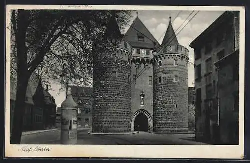 AK Neuss, Blick auf Obertor