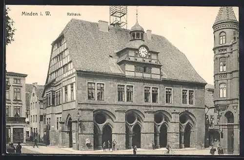 AK Minden i. W., Rathaus