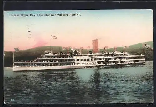 AK Hudson River Day Line Steamer Robert Fulton