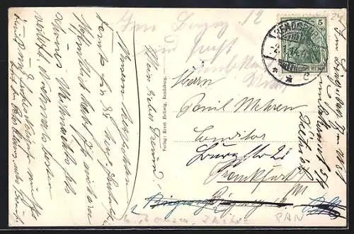 AK Rendsburg, Partie an der Untereider