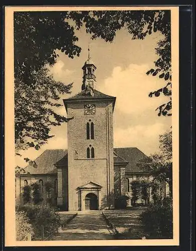 AK Rendsburg, Ansicht der Garnisonkirche