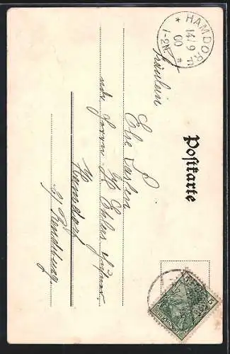 AK Rendsburg, Partie vom Kindergarten