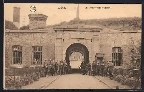 AK Liége, La Chartreuse, entrée