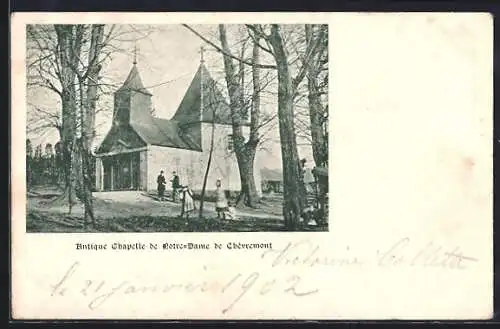 AK Chèvremont, Antique Chapelle de Notre-Dame