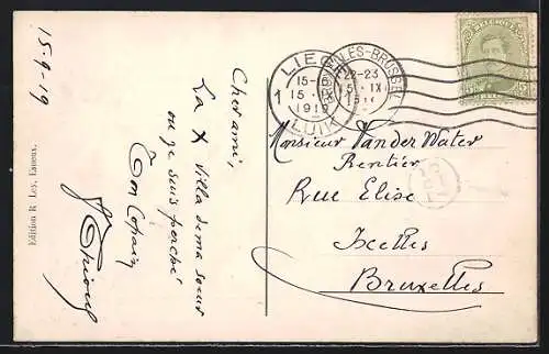 AK Esneux, Vue d`ensemble prise de Hamay