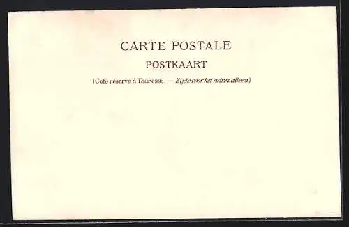AK Esneux, Vue sur la Montagne, Ortspartie mit Bergen