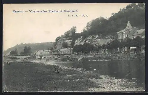 AK Esneux, Vue vers les Roches et Beaumont