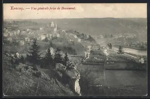 AK Esneux, Vue generale prise de Beaumont