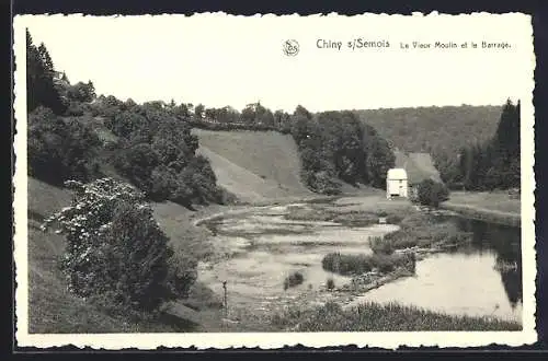 AK Chiny s/Semois, Le Vieux Moulin et le Barrage