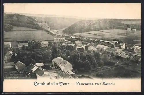 AK Comblain-la-Tour, Panorama vers Hamoir