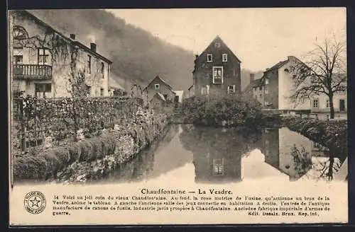 AK Chaudfontaine, La Vesdre