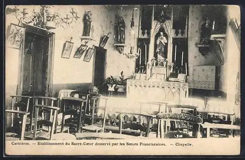 AK Carnières, Etablissement du Sacre-Coeur, Chapelle