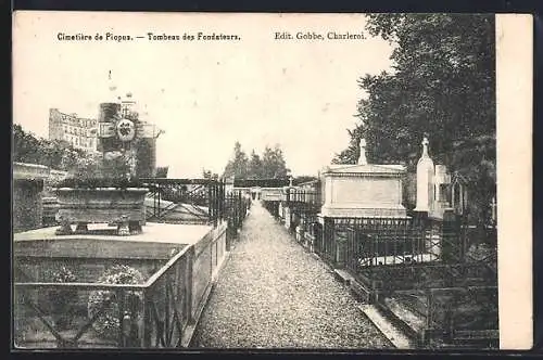 AK Paris, Cimetière de Picpus, Tombeau des Fondateurs