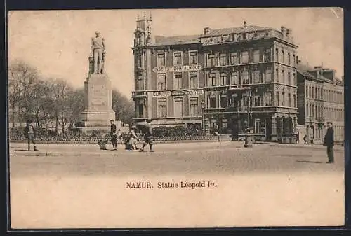 AK Namur, Statue Léopold Ier