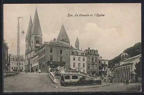 AK Spa, La Cascade et l`Eglise