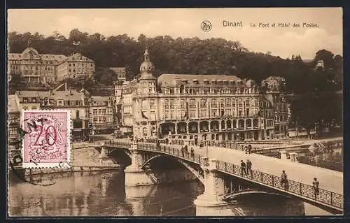 AK Dinant, Le Pont et Hôtel des Postes