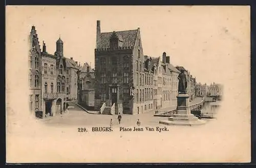 AK Bruges, Place Jean Van Eyck