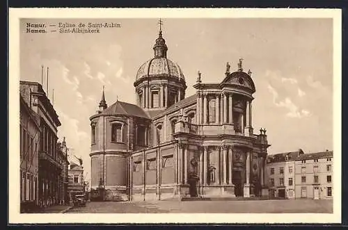 AK Namur, Eglise de Saint-Aubin