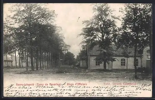 AK Bourg-Léopold /Camp de Beverloo, Blocs d`Officiers