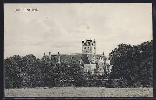 AK Greillenstein, Blick zum Schloss Greilenstein