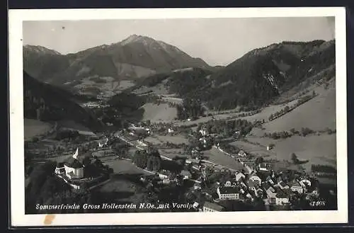 AK Gross Hollenstein, Totalansicht aus der Vogelschau