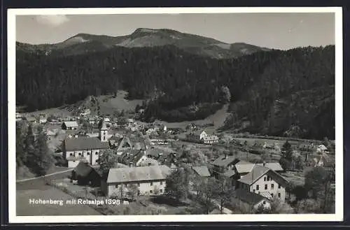 AK Hohenberg, Ortsansicht mit Reisalpe