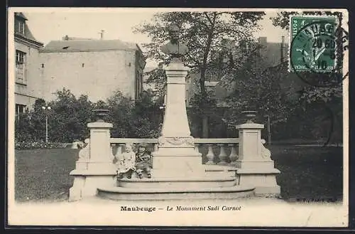 AK Maubeuge, Le Monument Sadi Carnot