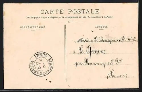 AK Armentières, École Nationale Professionnelle, vue générale