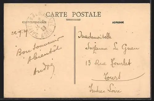 AK Avesnes-sur-Helpe, Vue du Pont des Dames