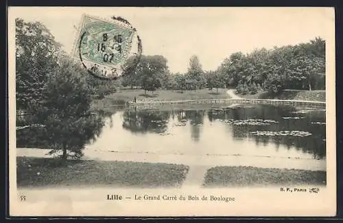 AK Lille, Le Grand Carré du Bois de Boulogne