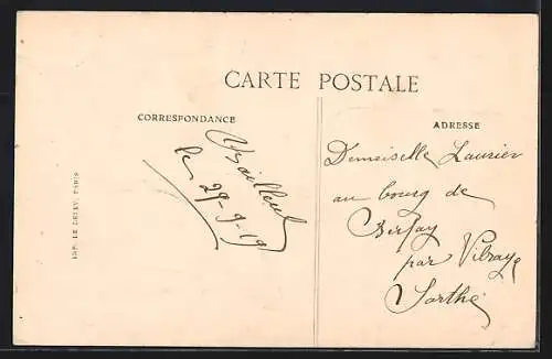 AK Bailleul, Rue des Poissons, La Caisse d`Épargne après destruction