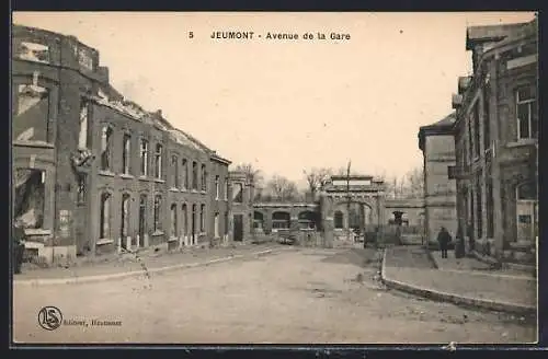 AK Jeumont, Avenue de la Gare