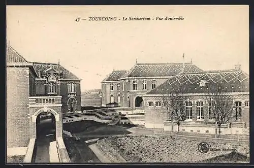 AK Tourcoing, Le Sanatorium, Vue d`ensemble