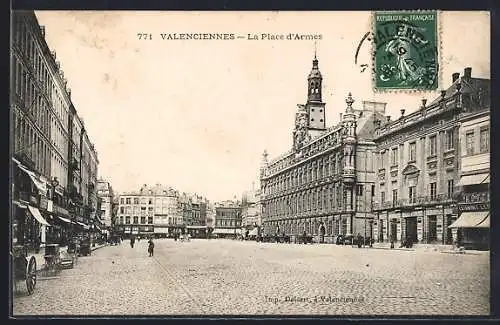 AK Valenciennes, La Place d`Armes