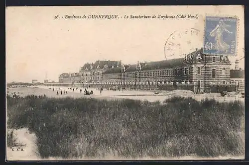 AK Zuydcoote, Le Sanatorium de Zuydcoote (Côté Nord)