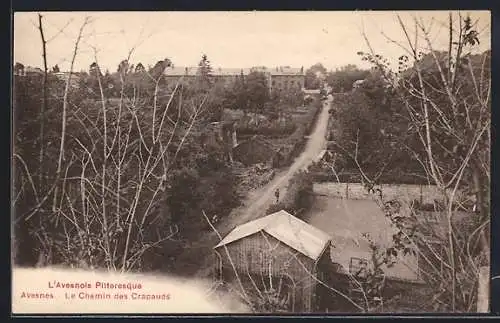 AK Avesnes, Le Chemin des Crapauds