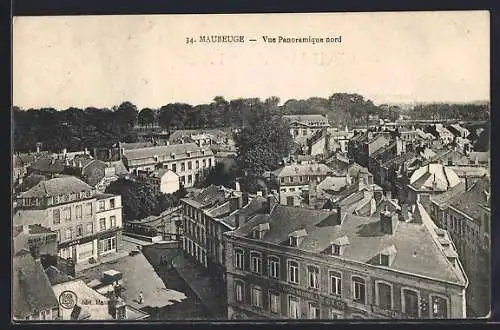 AK Maubeuge, Vue panoramique nord