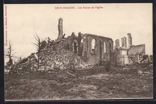 AK Neuf-Berquin, Les Ruines de l`Église