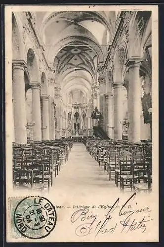 AK Le Cateau, Intérieur de l`église