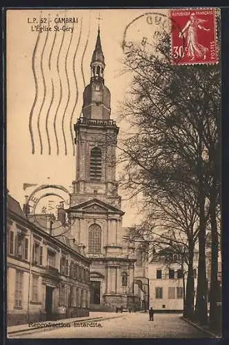 AK Cambrai, L`Église St-Géry