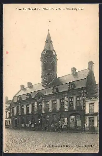 AK La Bassée, L`Hôtel de Ville