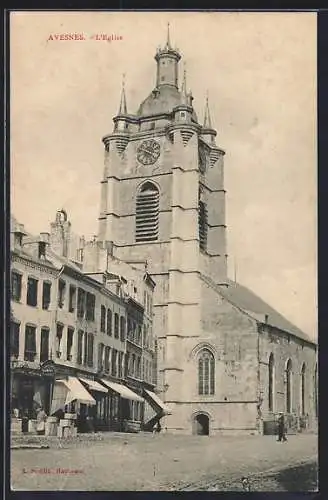 AK Avesnes, L`Église