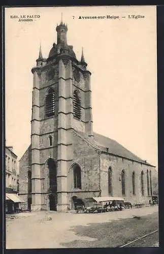 AK Avesnes-sur-Helpe, L`Église